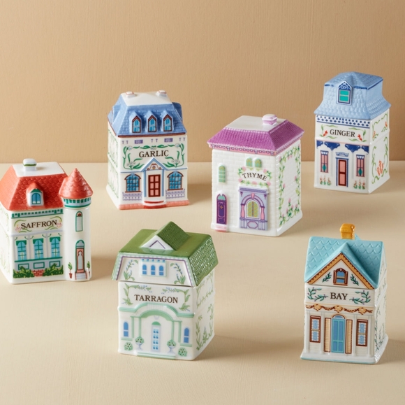 Lenox Spice Village Complete Set - Picture 6 of 9